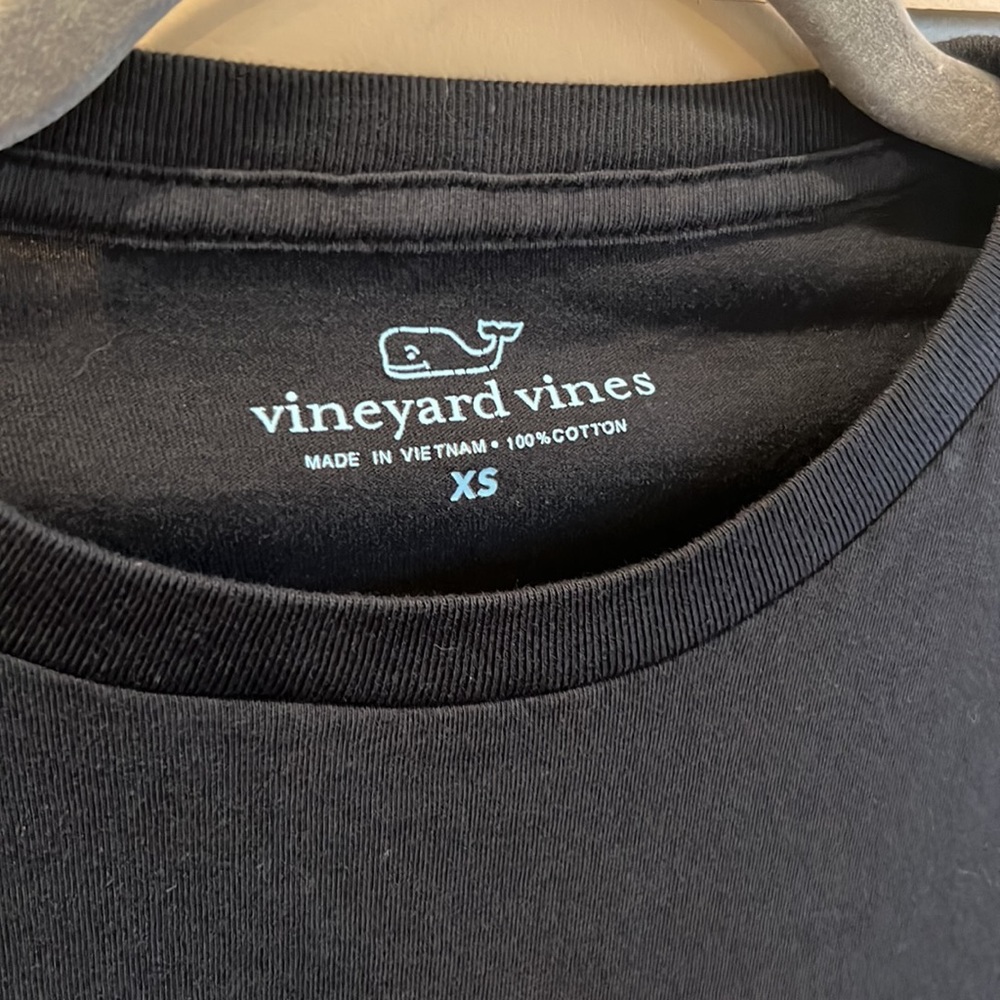 HALLOWEEN Vineyard Vines Black Frankenstein Long Sleeve Shirt Top - Picture 6 of 7